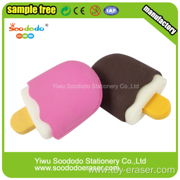 2.1*1.2*4cm 3d Popsicle Shaped Eraser